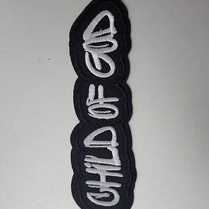 Iron On Child Of God Embroidered